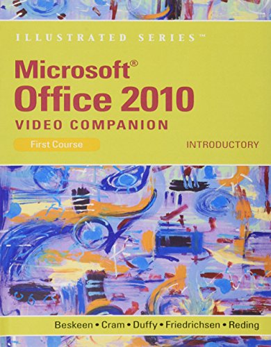 Bundle: Microsoftï¿½ Word 2010: Illustrated Brief + Microsoftï¿½ PowerPointï¿½ 2010: Illustrated Brief + Microsoftï¿½ Excel 2010: Illustrated Brief + Global Technology Watch Printed Access Card + DVD: Microsoft Office 2010 Illustrated Introductory Video Companion Microsoftï¿½ Word 2010: Illustrated Brief + Microsoftï¿½ PowerPointï¿½ 2010: Illustrated Brief + Microsoftï¿½ Excel 2010: Illustrated Brief + Global Technology Watch Printed Access Card  2011 9780495956662 Front Cover