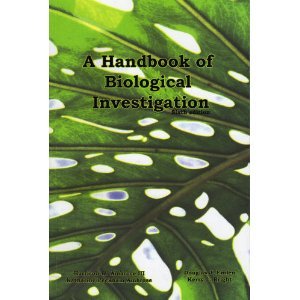 Handbook of Biological Investigation 6th 2002 9780887252662 Front Cover