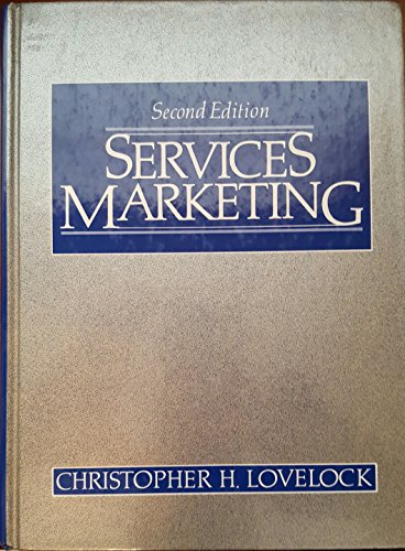 Services Marketing An Asia-Pacific and Australian Perspective 2nd 1991 9780138070663 Front Cover