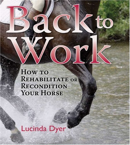 Back to Work How to Rehabilitate or Recondition Your Horse  2007 9781570763663 Front Cover