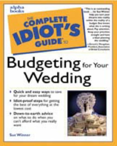 Pocket Idiot's Guide to Budgeting for Your Wedding   1999 9780028633664 Front Cover