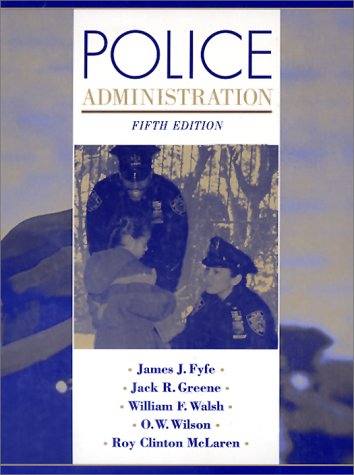 Police Administration  5th 1997 (Revised) 9780070225664 Front Cover