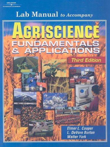 Agriscience Fundamentals and Applications 3rd 2002 (Lab Manual) 9780766816664 Front Cover