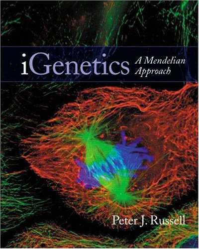 IGenetics A Mendelian Approach  2006 9780805346664 Front Cover