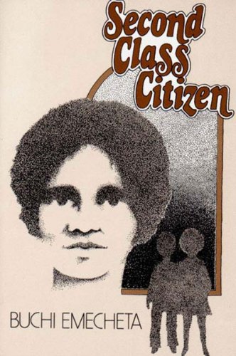 Second Class Citizen A Novel  1983 (Reprint) 9780807610664 Front Cover