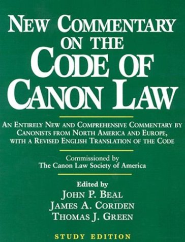 New Commentary on the Code of Canon Law   2020 9780809140664 Front Cover