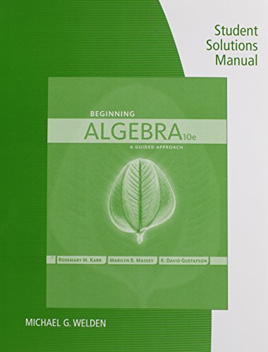 Beginning Algebra:   2014 9781285183664 Front Cover