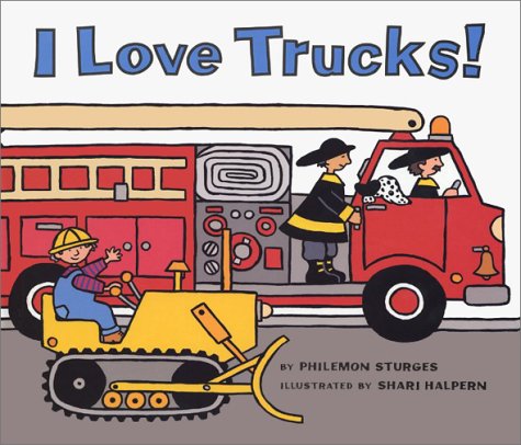 I Love Trucks! Board Book   2007 9780060526665 Front Cover