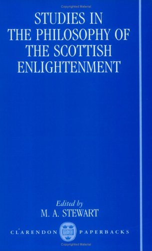 Studies in the Philosophy of the Scottish Enlightenment   1990 9780198249665 Front Cover