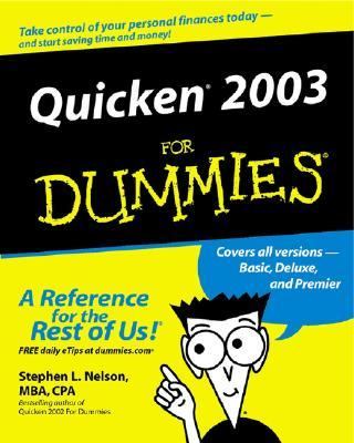 Quicken 2003 for Dummies   2002 9780764516665 Front Cover