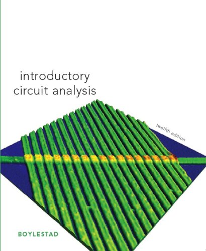 Introductory Circuit Analysis  12th 2010 9780137146666 Front Cover