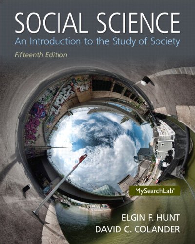 Social Science + Mysearchlab With Etext Access Card Package: An Introduction to the Study of Society  2013 9780205977666 Front Cover