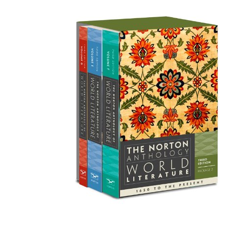 Norton Anthology of World Literature  3rd 2012 9780393933666 Front Cover