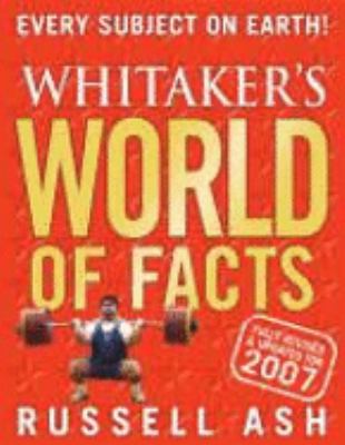 Whitaker's World of Facts  2006 9780713678666 Front Cover