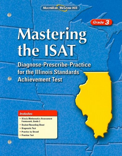 Mastering the ISAT, Grade 3, Student Edition   2009 9780021079667 Front Cover