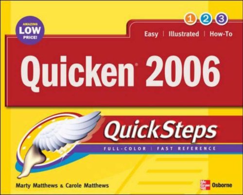Quicken 2006 Quicksteps   2006 9780072262667 Front Cover