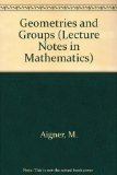 Geometries and Groups : Proceedings N/A 9780387111667 Front Cover