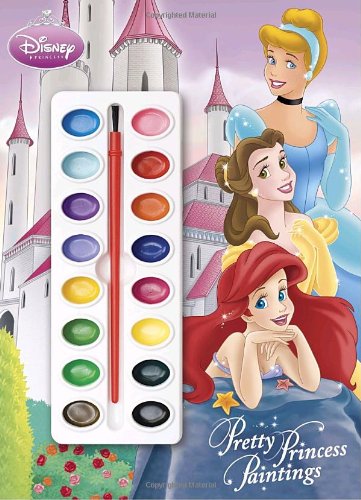 Pretty Princess Paintings  N/A 9780736425667 Front Cover