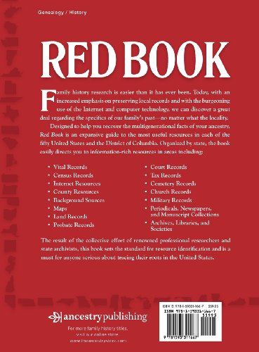 Red Book American State, County, and Town Sources; Third Edition 3rd 2004 (Revised) 9781593311667 Front Cover