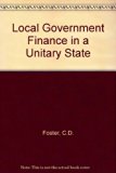 Local Government Finance in a Unitary State  1980 9780043360668 Front Cover