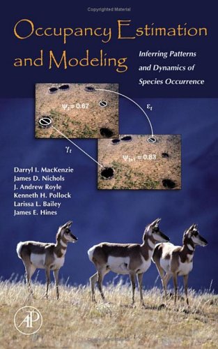 Occupancy Estimation and Modeling Inferring Patterns and Dynamics of Species Occurrence  2006 9780120887668 Front Cover