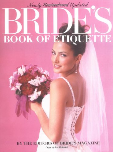 Bride's Book of Etiquette Revised and Updated  2003 (Revised) 9780399528668 Front Cover
