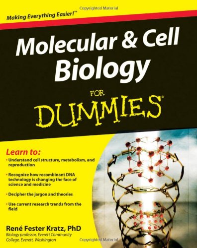 Molecular and Cell Biology for Dummies   2009 9780470430668 Front Cover