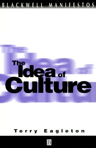 Idea of Culture   2000 9780631219668 Front Cover