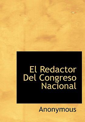 Redactor Del Congreso Nacional N/A 9781140516668 Front Cover