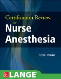 Certification Review for Nurse Anesthesia   2015 9780071827669 Front Cover