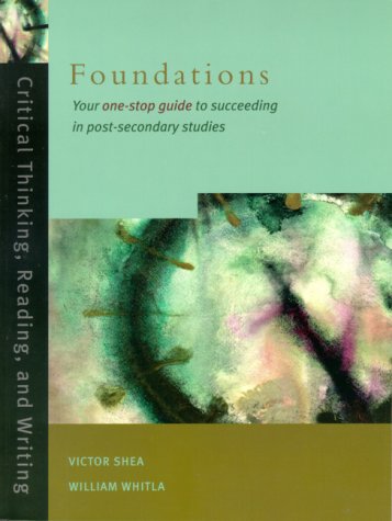 FOUNDATIONS CRITICAL THINK.. > 1st 9780130863669 Front Cover