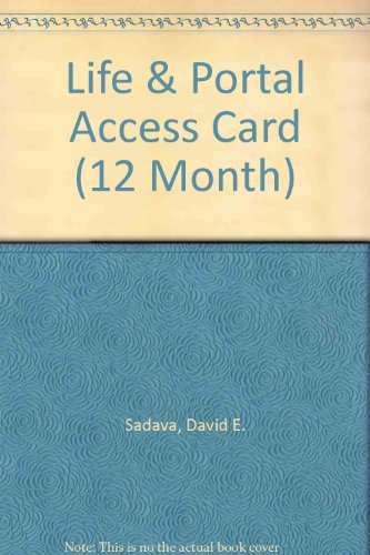 Life and Portal Access Card (12 Month)  10th 2014 9781464141669 Front Cover