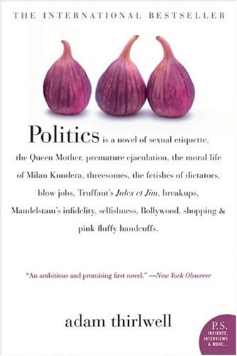 Politics A Novel N/A 9780007163670 Front Cover