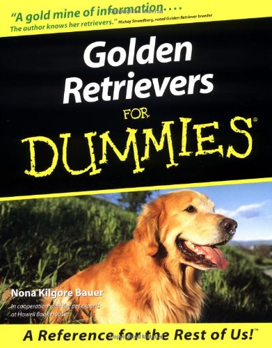 Golden Retrievers for Dummies   2000 9780764552670 Front Cover