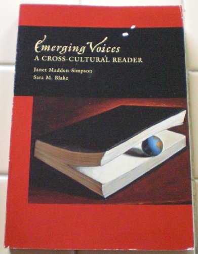 Emerging Voices : A Cross-Cultural Reader 1st 9780030287671 Front Cover
