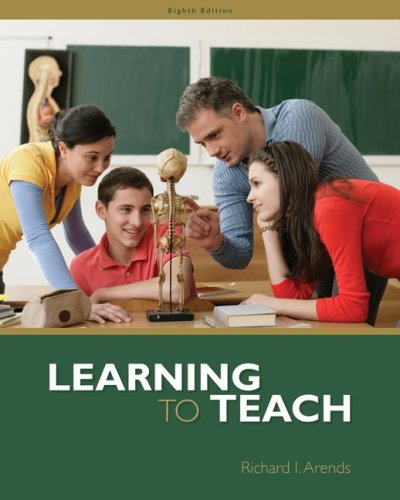 Learning to Teach  8th 2009 9780073378671 Front Cover