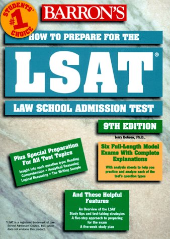 How to Prepare for the LSAT  9th 1999 (Revised) 9780764104671 Front Cover