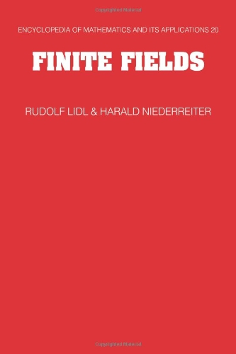 Finite Fields  2nd 2008 (Revised) 9780521065672 Front Cover