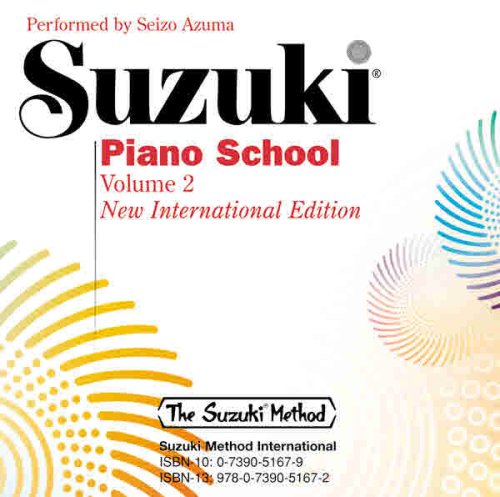 Suzuki Piano School 2:  2008 9780739051672 Front Cover