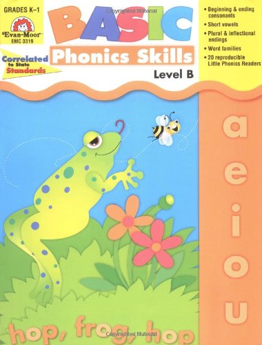 Basic Phonics Skills Level B  Teachers Edition, Instructors Manual, etc.  9781557999672 Front Cover