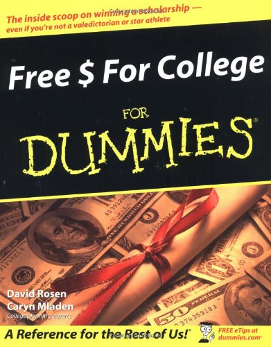 Free $ for College for Dummiesï¿½   2003 9780764554674 Front Cover