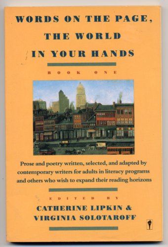 Words on the Page, the World in Your Hands  1990 9780060963675 Front Cover