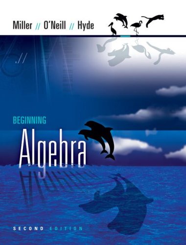 Beginning Algebra  2nd 2008 9780073312675 Front Cover