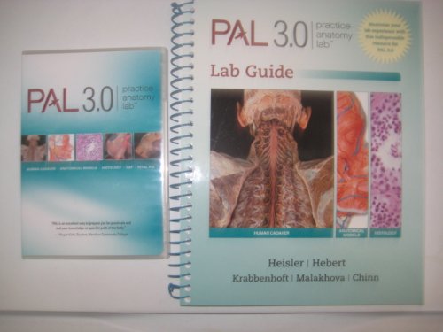 Practice Anatomy Lab 3. 0 Lab Guide with PAL 3. 0 DVD   2014 9780321857675 Front Cover