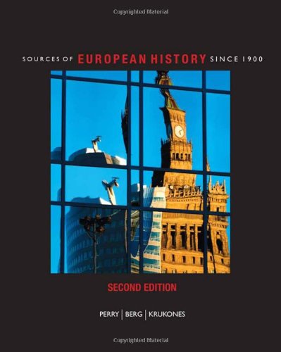 Sources of European History Since 1900 2nd 2011 (Revised) 9781424069675 Front Cover