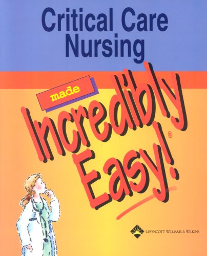 Critical Care Nursing   2003 9781582552675 Front Cover