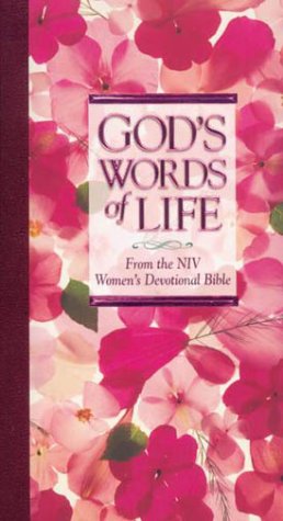 God's Words of Life from the NIV Women's Devotional Bible   1997 (Gift) 9780310973676 Front Cover