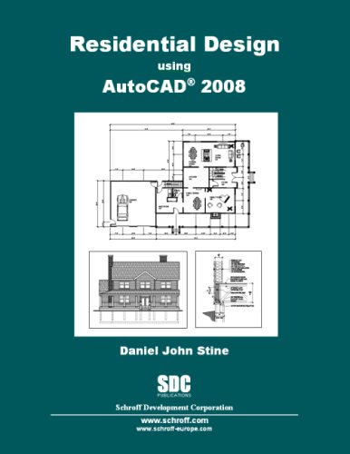 Residential Design Using AutoCAD 2008  N/A 9781585033676 Front Cover