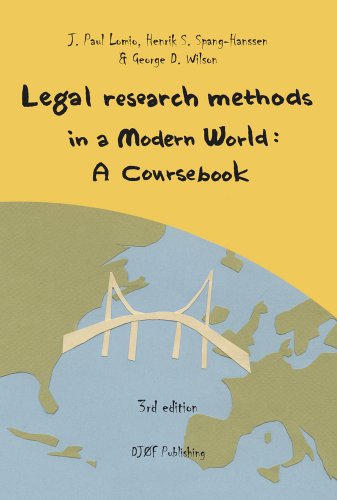 Legal Research Methods in a Modern World A Coursebook 3rd 2011 9788757424676 Front Cover