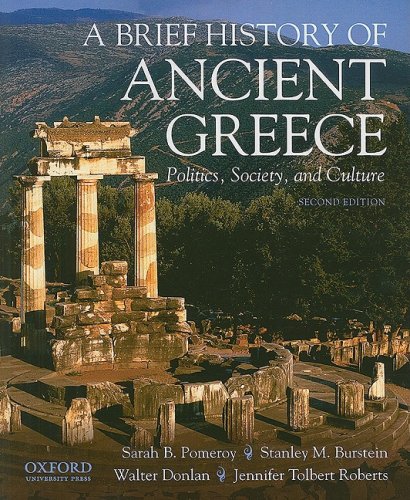 A Brief History of Ancient Greece: Politics, Society and Culture  2009 9780195392678 Front Cover